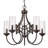 Quincy 5 - Light Candle Style Empire Chandelier