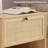 Bosonohy Boho Natural Rattan 2-Drawer Nightstand-82087785