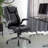 Dunteige High Back Bonded Leather Office Executive Computer Desk Chair with Built-in Lumbar Support