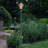 Royal Bulb Solar Lamp Post Black-991451938-1015575168