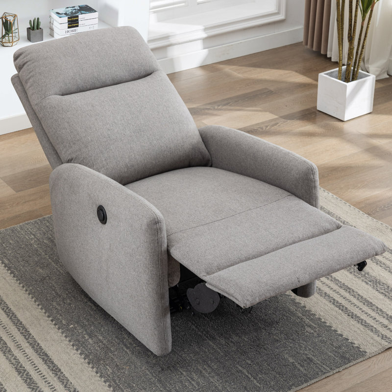78cm Wide Modern Upholstered Electric Power Recliner