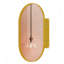 Pharmacie ovale avec miroir et tablettes réglables-824598615