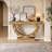 Extra Long 59-Inch Farmhouse Console Table For Entryway
