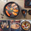 Ensemble de cocotte en fonte pré-assaisonnée avec couvercle et accessoires de poêles Overmont, batterie de cuisine de camping robuste 2 en 1 (6 pintes / 9 pintes)-134218489