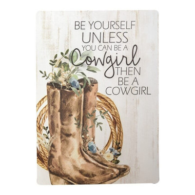  Brown Metal Wall Decor Set of 2, 10.75" W x 14.5" H