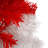 Lighted  Santa Hat Style Christmas Tree Set Of 2, 4Ft Artificial Tree With Warm White Lights, Christmas Tree For Decoration Inside And Outside