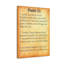 Art textuel sur toile, "Psalm 131"-1017084840