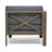 L-SHAPE SOFA SET, DARK GREY