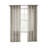 Veroniza Solid Semi-Sheer Grommet Single Curtain Panel-33199094-33199097