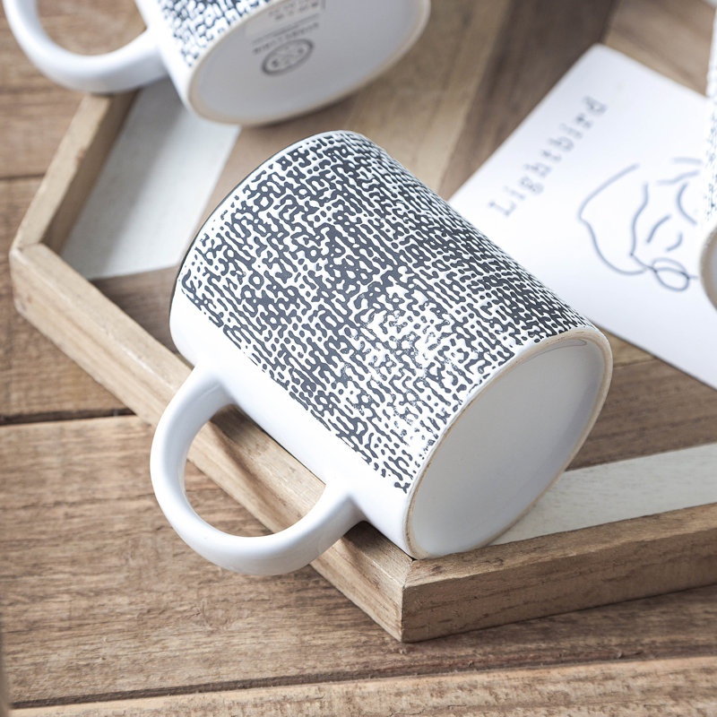 Stone Lain Sophie 4-Piece Mug Set Stoneware, White