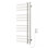 Lioni Square 48" X 20" Plug-In Towel Dryer With Hardwire Kit On Right Brushed Nickel