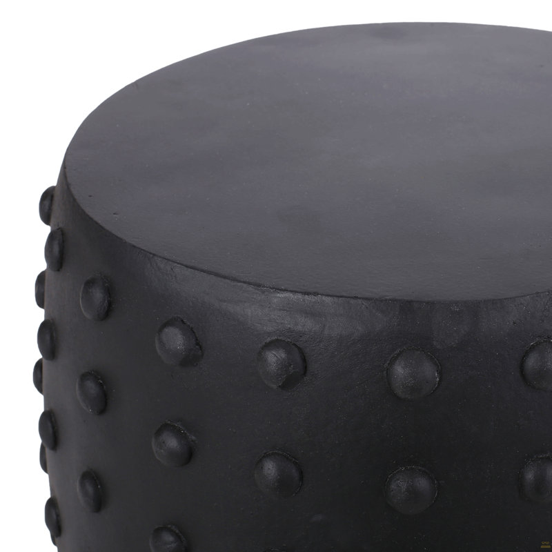 Table d'appoint d'extérieur en béton léger