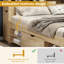 Bed-With Drawers, Bookcase And Storage Cupboard-123854091-123854092