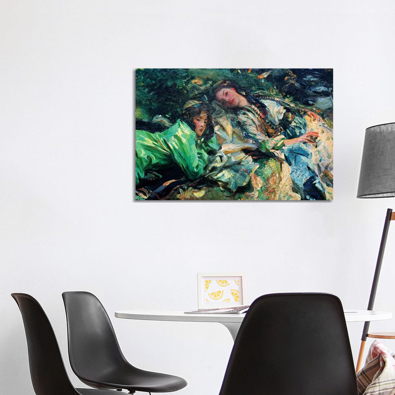 The Brook by John Singer Sargent - Wrapped Canvas Gallery-Wrapped Canvas Giclée, 101.6 cm H x 66.04 cm W x 3.175 cm D