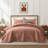 Lightweight Pre washed California King Bedspread Set | Soft Microfiber Quilt Set| Hotel-Quality Finish-121432088-121432086