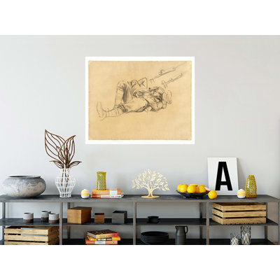 Studies for Gassed" [recto]" by John Singer Sargent - Giclee Print