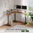 Grijalva Standing Desk L Shaped with LED Light and Power Outlet, Electric Height Adjustable Computer Office Desk Sit Stand Up with Monitor Stand-1975181920