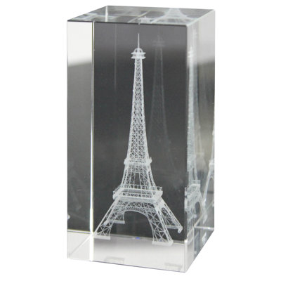 Hologramme en verre Tyeka Tour Eiffel