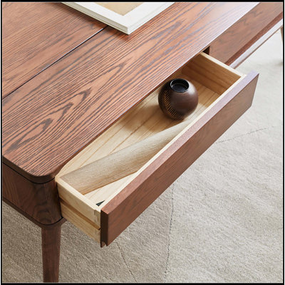 Elevating Centre Table with Lift-Top Design, Solid Oak Wood, Storage Shelf, Ideal for Home Office and Dining