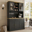 Haven Tall Kitchen Cabinet Organizer with Drawers and Power Outlet, Pantry Cabinet-131994914