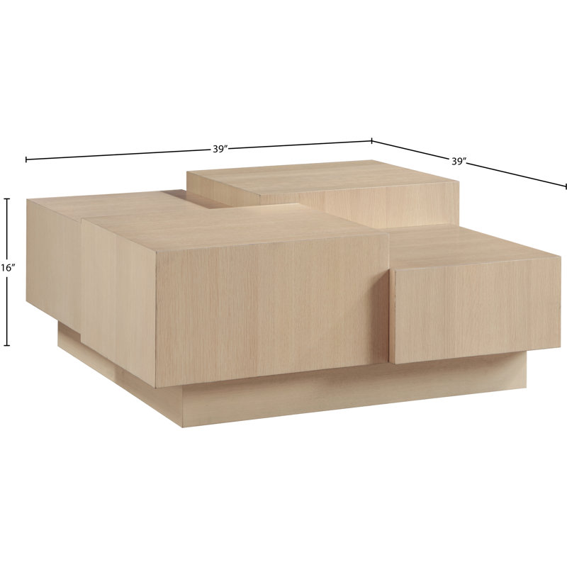 Mateo Coffee Table, Natural