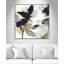 «Black Petals Black Leaves I Print» par Asia Jensen-99322483-99322480