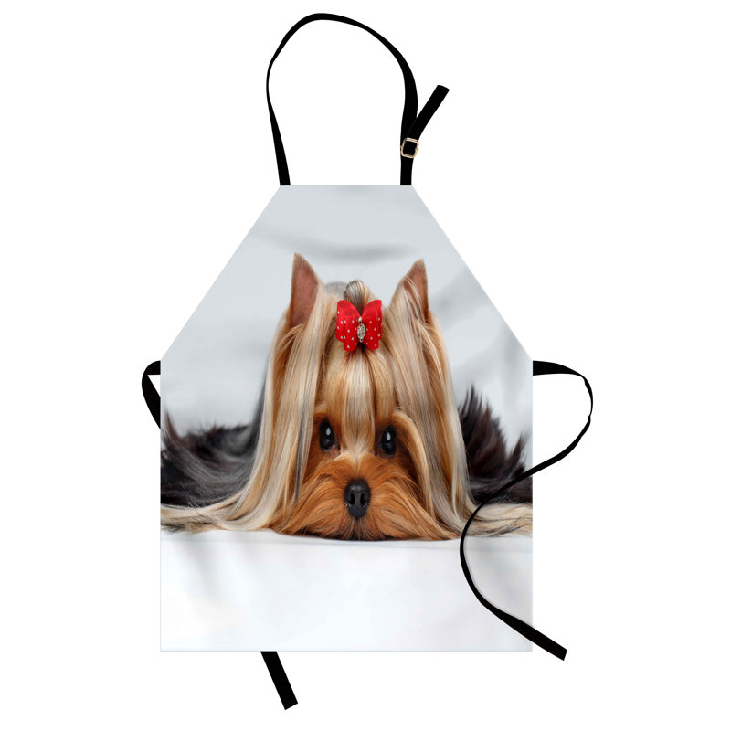 No Pattern Bib Apron