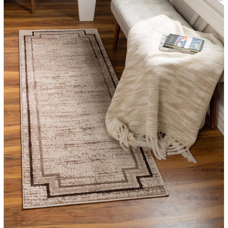 Tapis brun Alfano, Tapis de couloir 2 pi x 12 pi