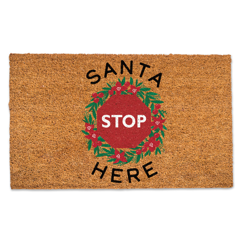 Jarmarcus Non-Slip Christmas Outdoor Doormat
