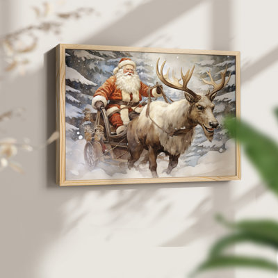 Art de Noël - CCGVD - Reproduction encadrée - Restickable