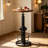 Dining table Pine Round Solid Wood Top with Iron Base Dining Table-86560745