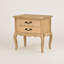 Anza 60cm W Solid Wood Bedside Table