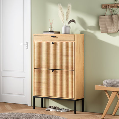 Range-chaussures de grande capacité de style moderne et minimaliste