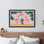 Tropical Christmas - Single Picture Frame Print-1565758968