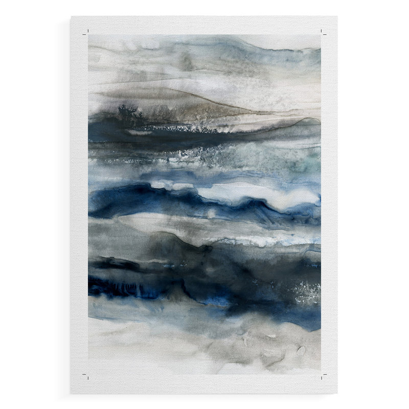 Profondeurs de l'océan - impression sur toile seulement - non encadrée, H 18 po x l 12 po