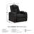 Gwenny Faux Leather Power Recliner
