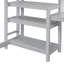 Lit mezzanine double en bois-824179944