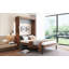 Lit escamotable double avec bureau pliable - Lit mural peu encombrant