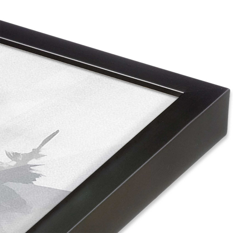 Smoky Pines, Cadre photo simple en zinc vieilli, H 12,25 po x l 15,25 po