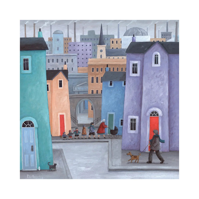 The Little Ones by Peter Adderley - Wrapped Canvas Gallery-Wrapped Canvas Giclée, 30.48 cm H x 30.48 cm W
