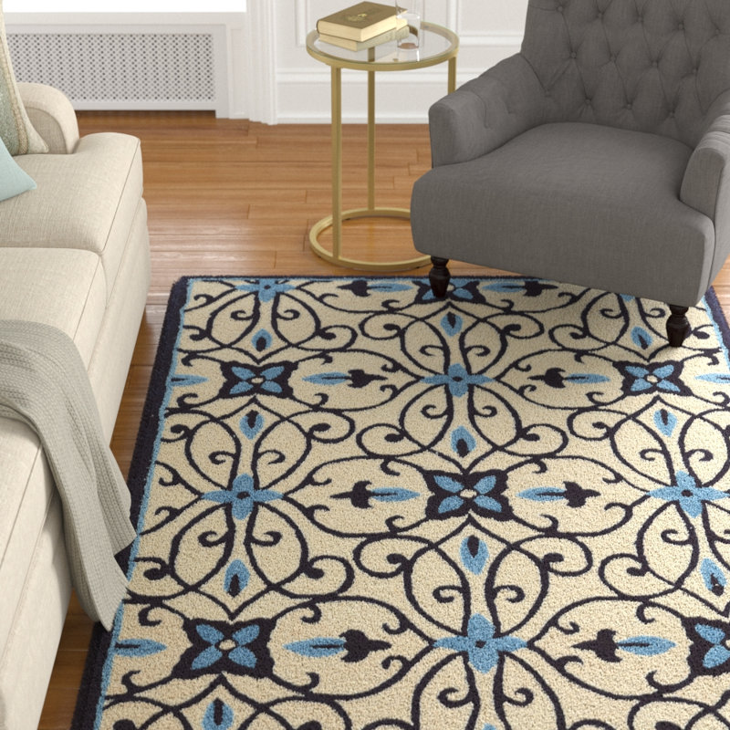 Marisela Floral Indoor Rug, Rectangle 5' x 7'