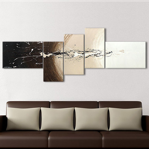5 Piece No Frame Painting on Canvas