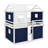 Yaraghi Bunk Wood House Bed with Tent-363034507-363034484