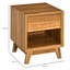 Josiah 40cm W Manufactured Wood Bedside Table