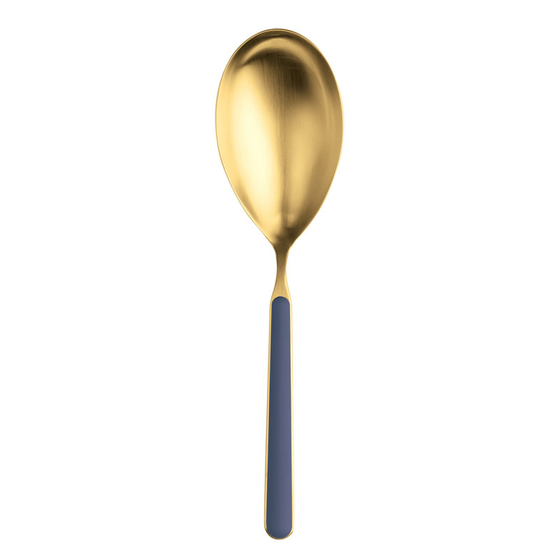 Cuillère à risotto Fantasia Ice Gold - Porcelaine, Cobalt; cobalt