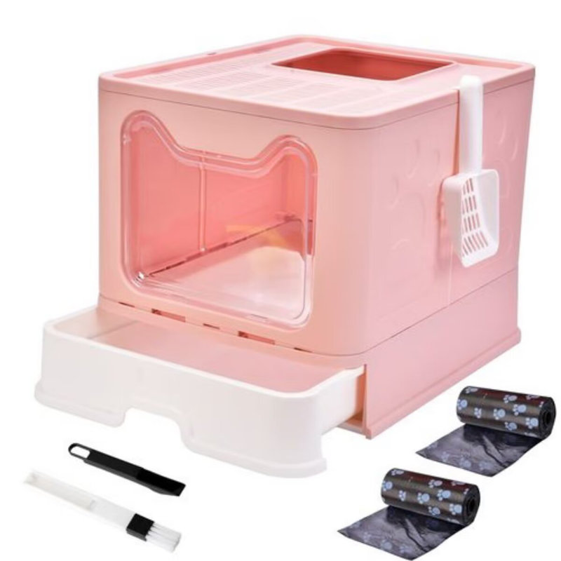 Self Cleaning Litter Box,Automatic Cat Litter Box Self Cleaning for Cats, App Control,Safety Protection