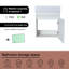 Ensemble de meuble-lavabo simple avec plateau 18,44 Taqwa-375661951
