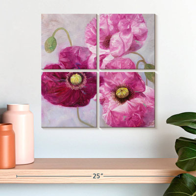 Harnek Purple Poppies I