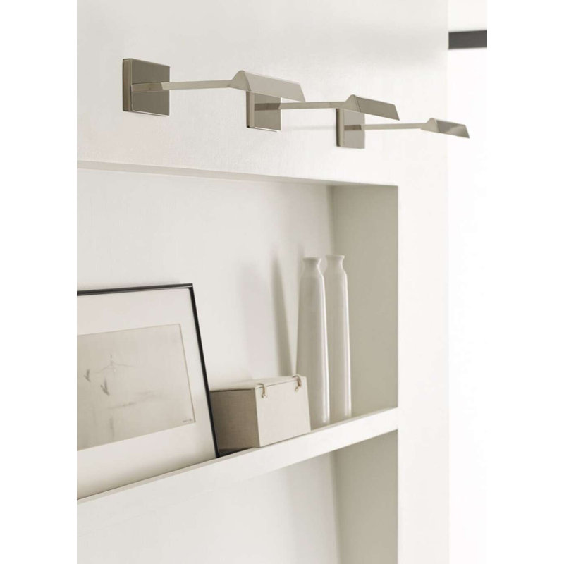 Dessau Dimmable LED Wall Mounted Picture Light, Natural Brass