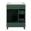Meuble-lavabo 24 po avec lavabo en céramique, 2 tiroirs, 1 porte à fermeture en douceur-321937712-321937726